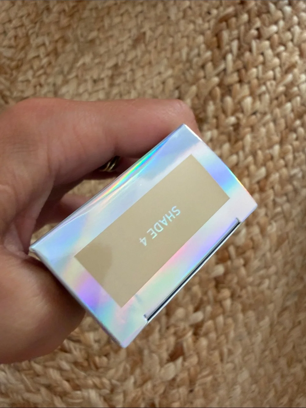 Naked Sunday beauty screen peptide foundation tint SPF 50. Shade 4